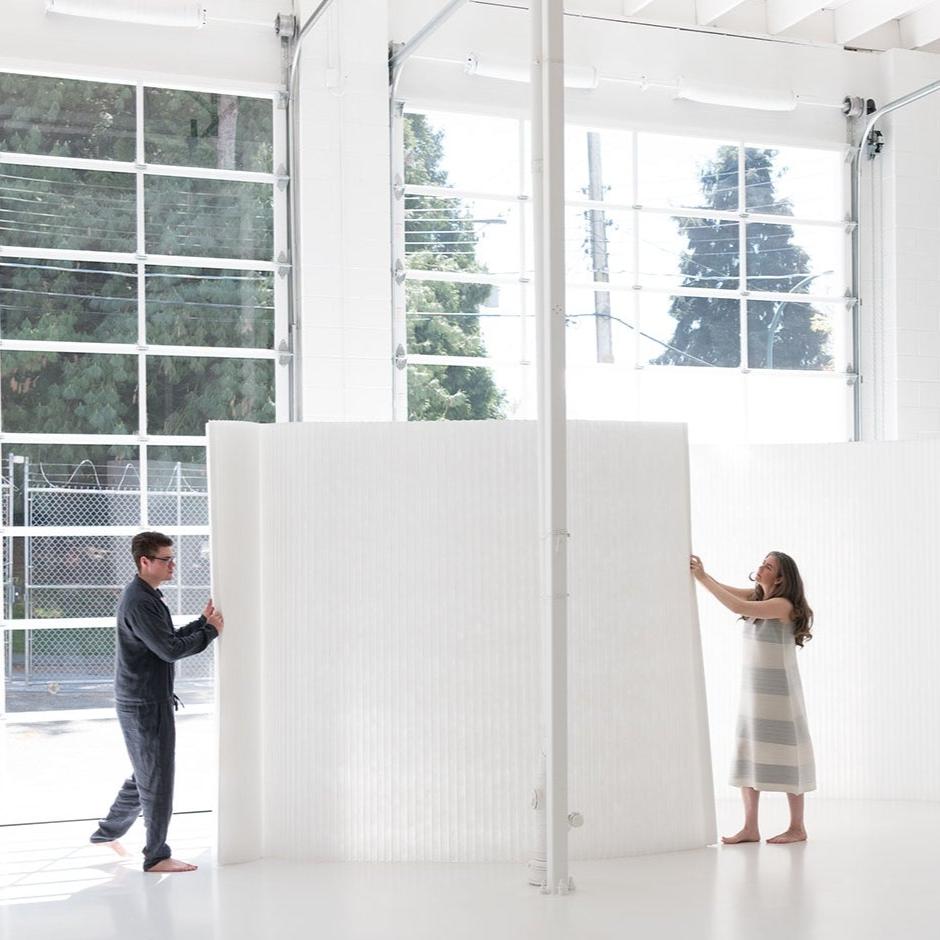 Paper Wall Partition – Airstar-Asia by Partex