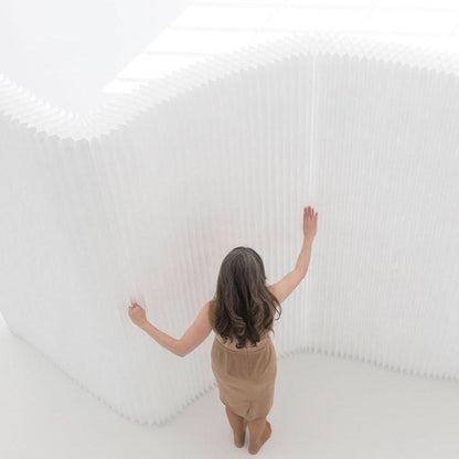 Paper Wall Partition